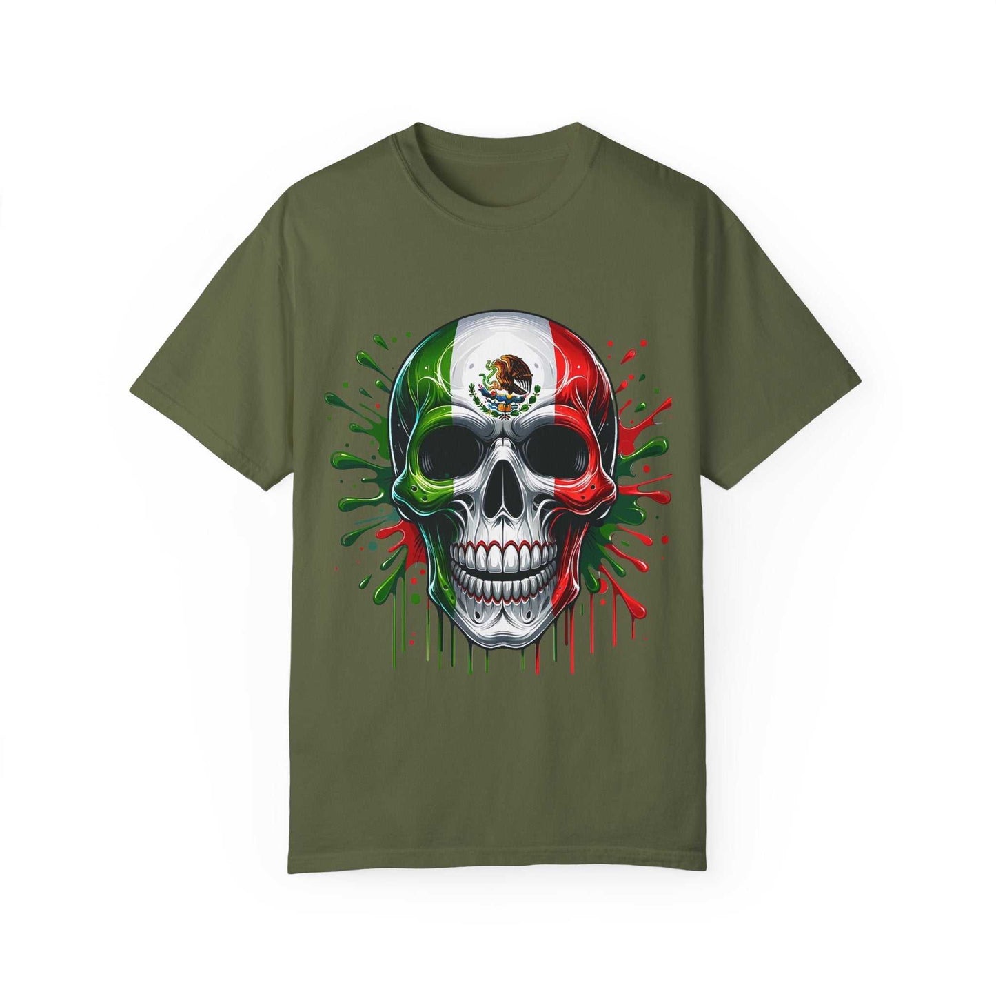 Latino Flag Skull T-Shirt