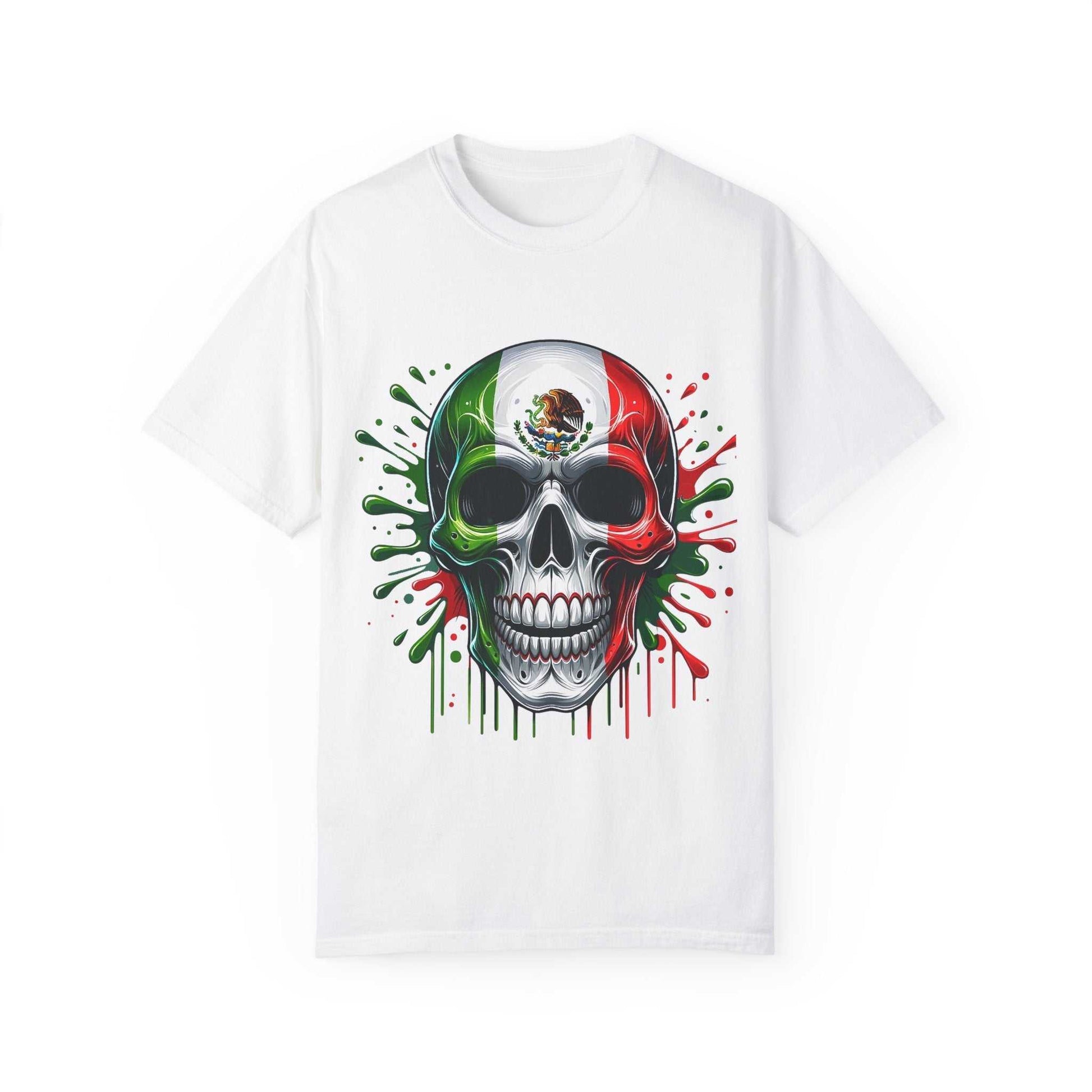 Latino Flag Skull T-Shirt