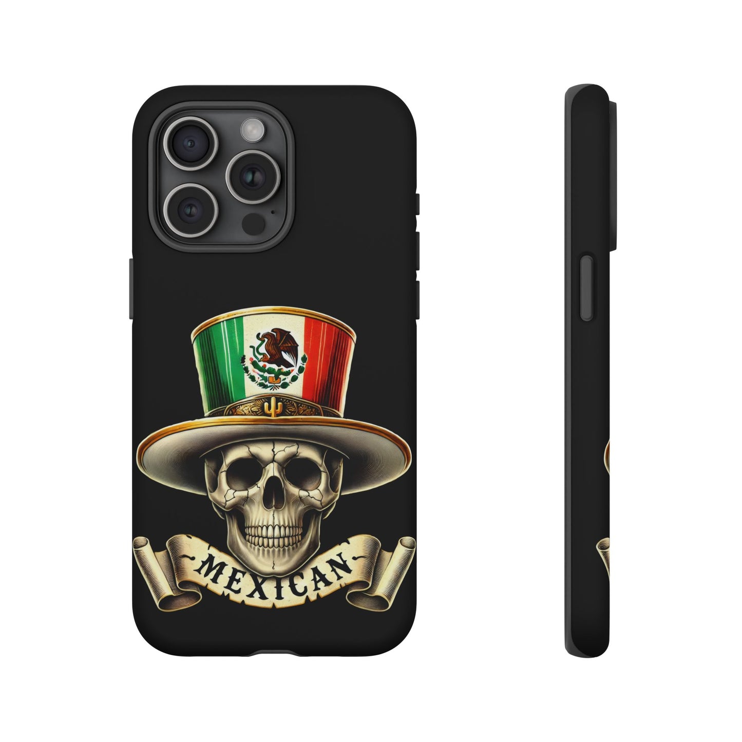 Mexican Skull & Top Hat | Tough & Stylish Phone Cases