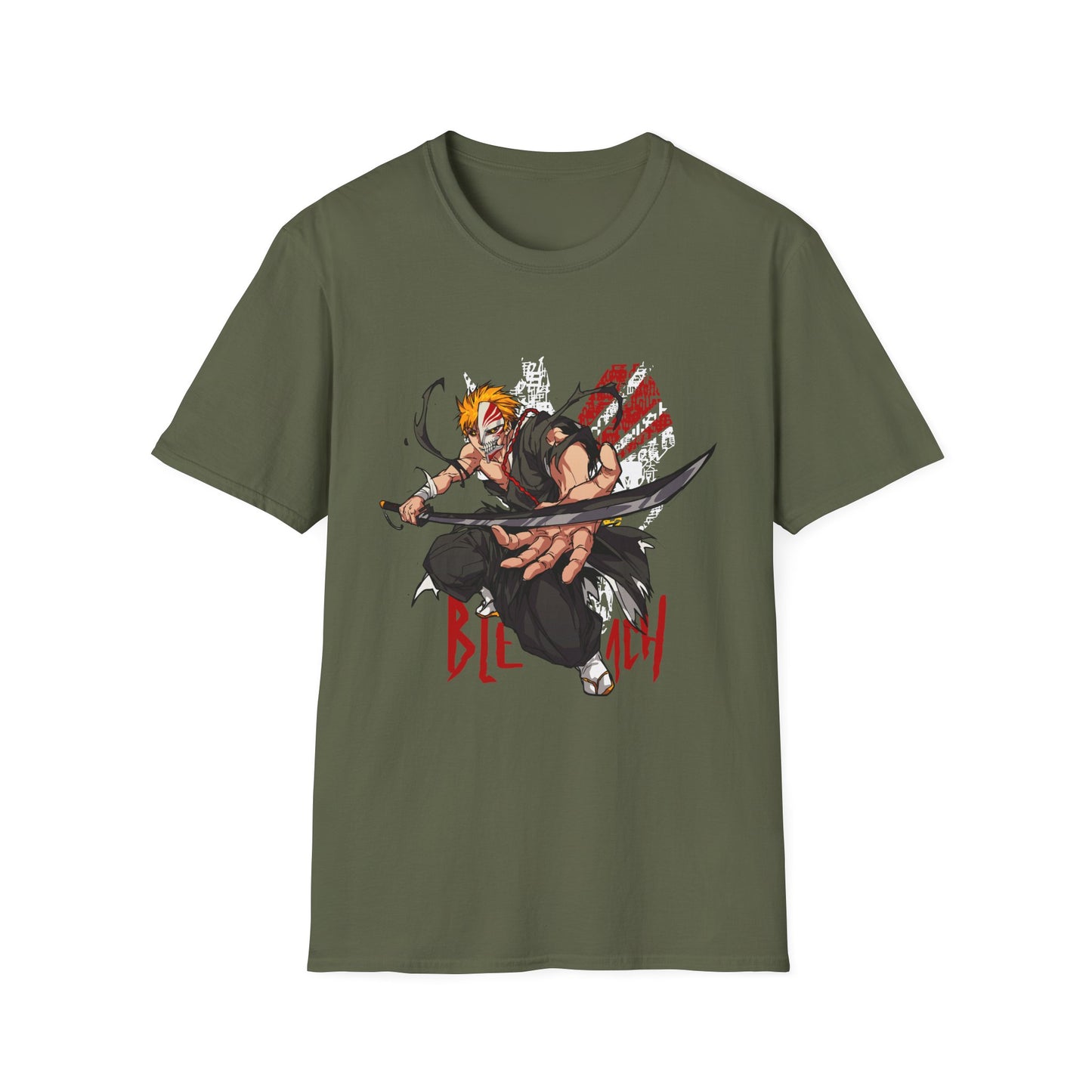 Bleach Anime Unisex Softstyle T-Shirt