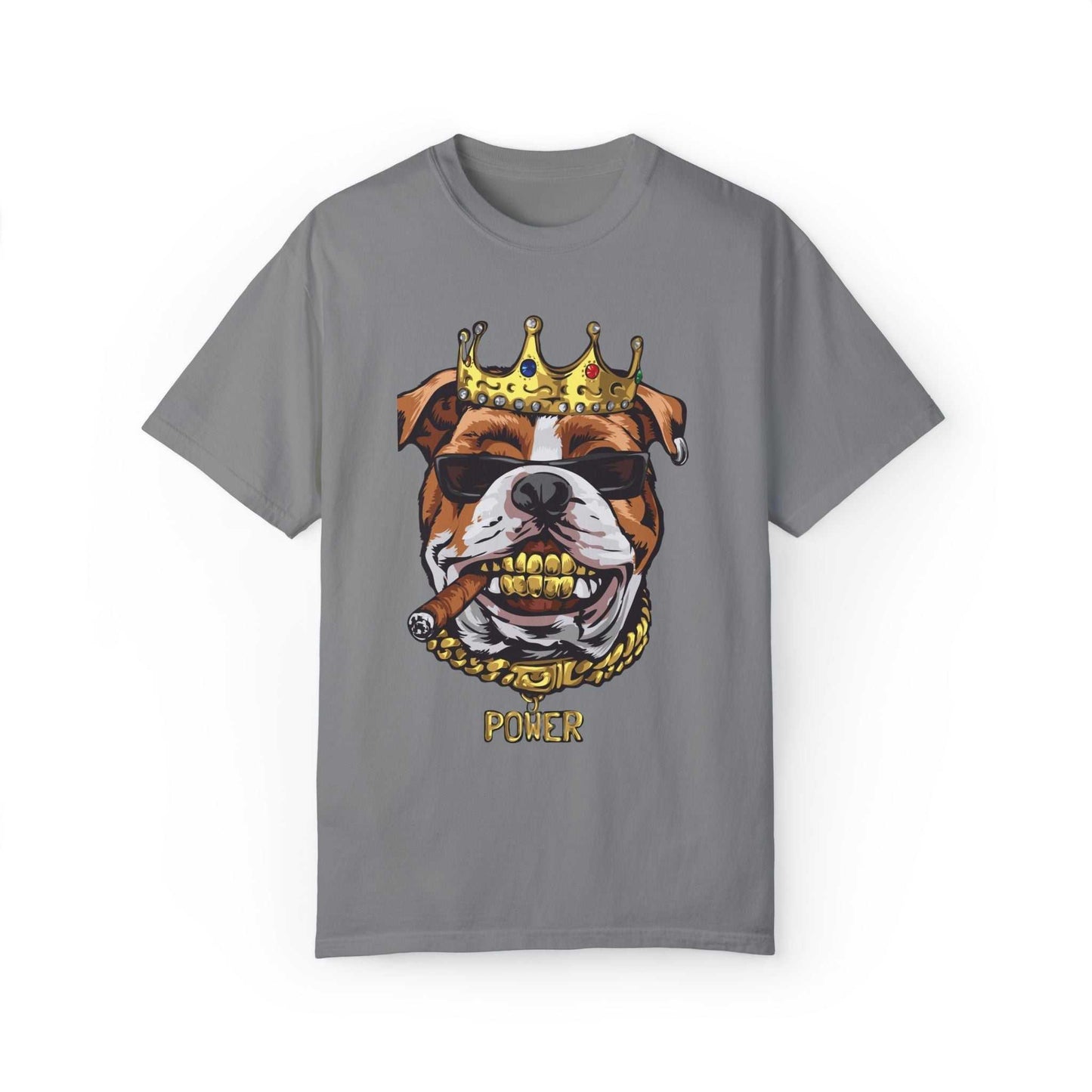 🐾 bulldog power graphic tee – unleash