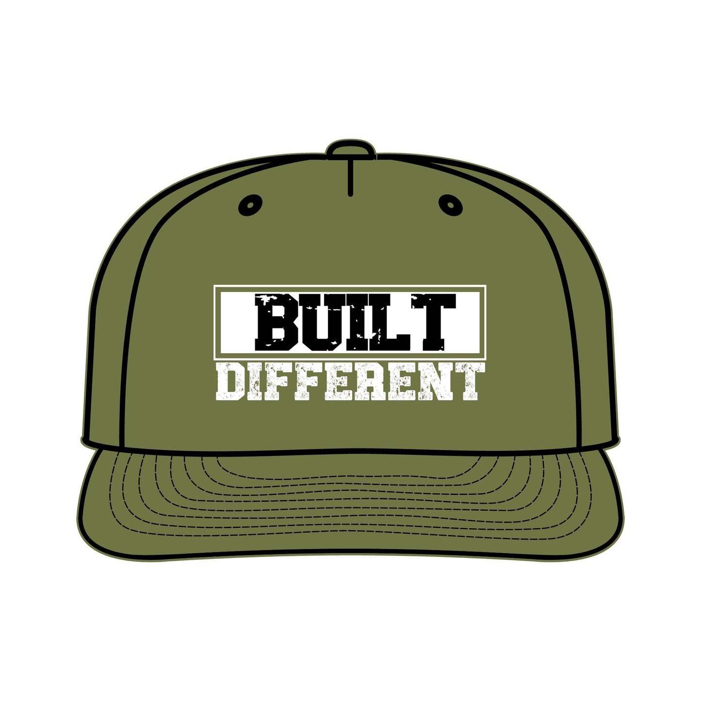 Built Different Unisex Surf Cap