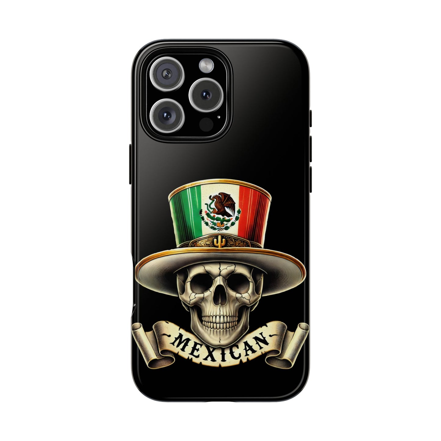 Mexican Skull & Top Hat | Tough & Stylish Phone Cases