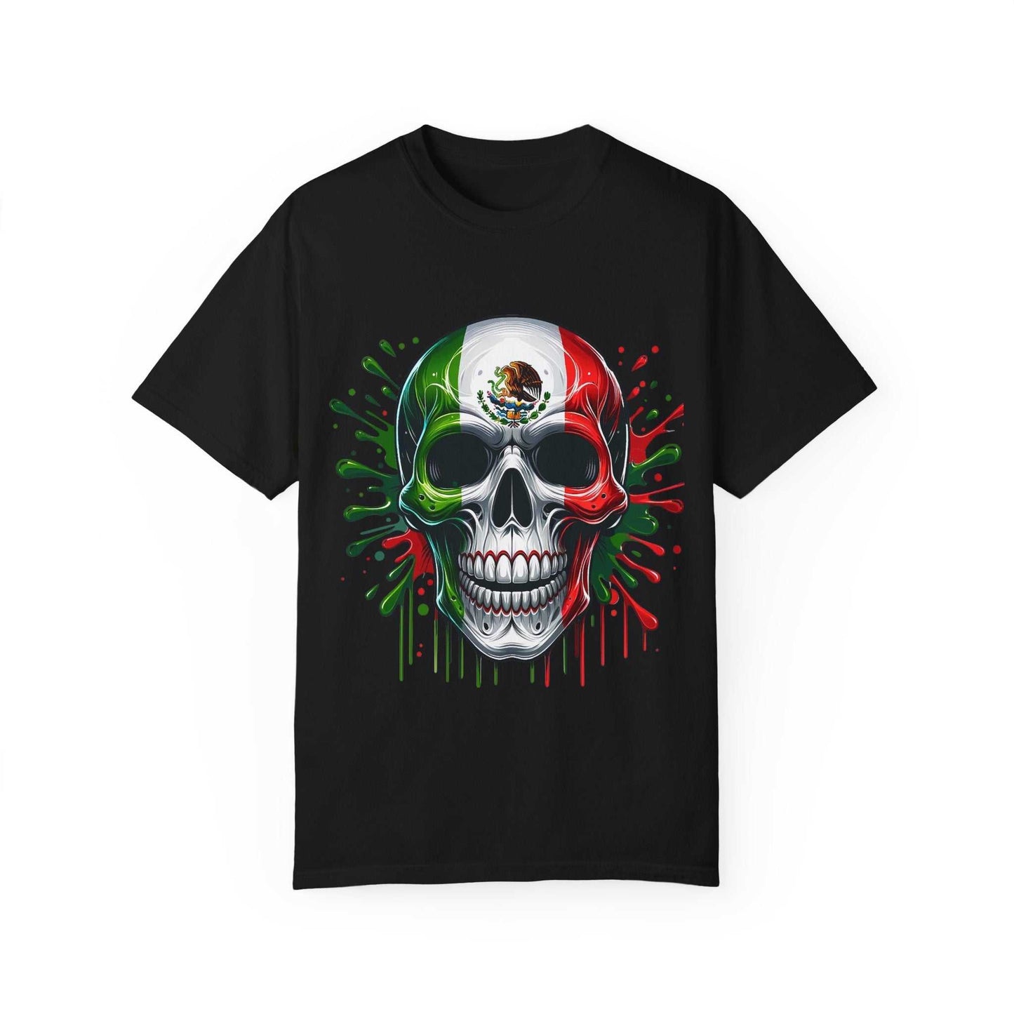 Latino Flag Skull T-Shirt