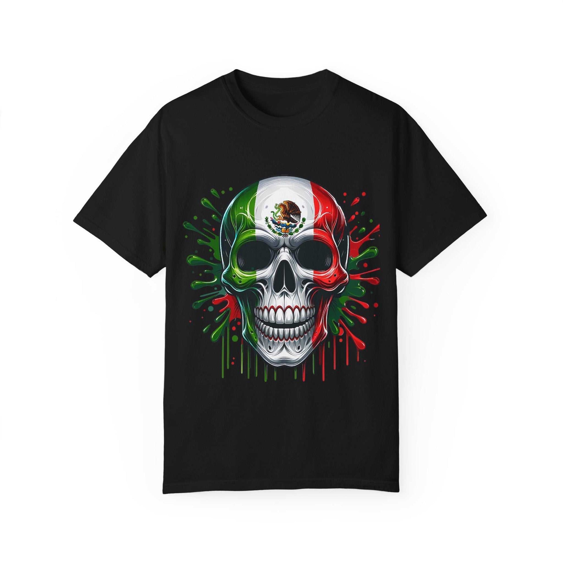 Latino Flag Skull T-Shirt