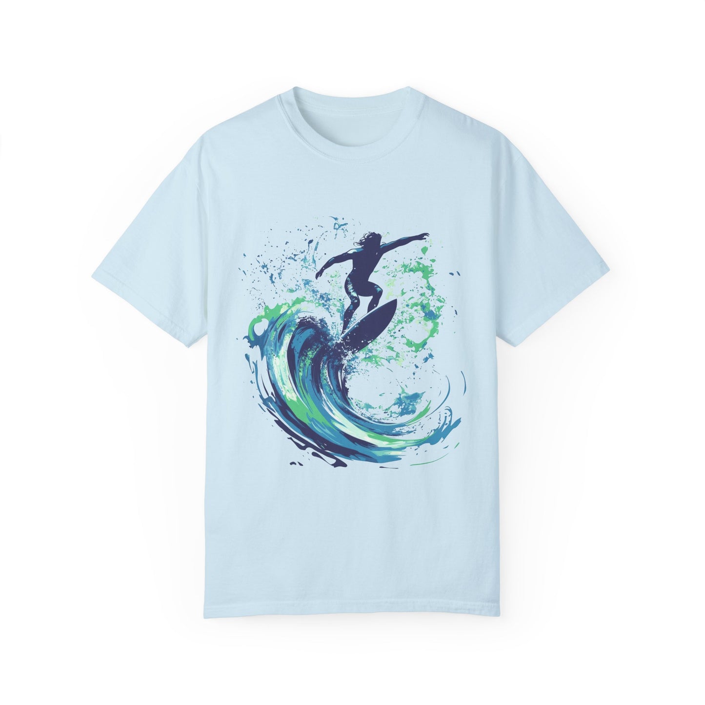 Surfer Vibes Unisex Garment-Dyed T-Shirt