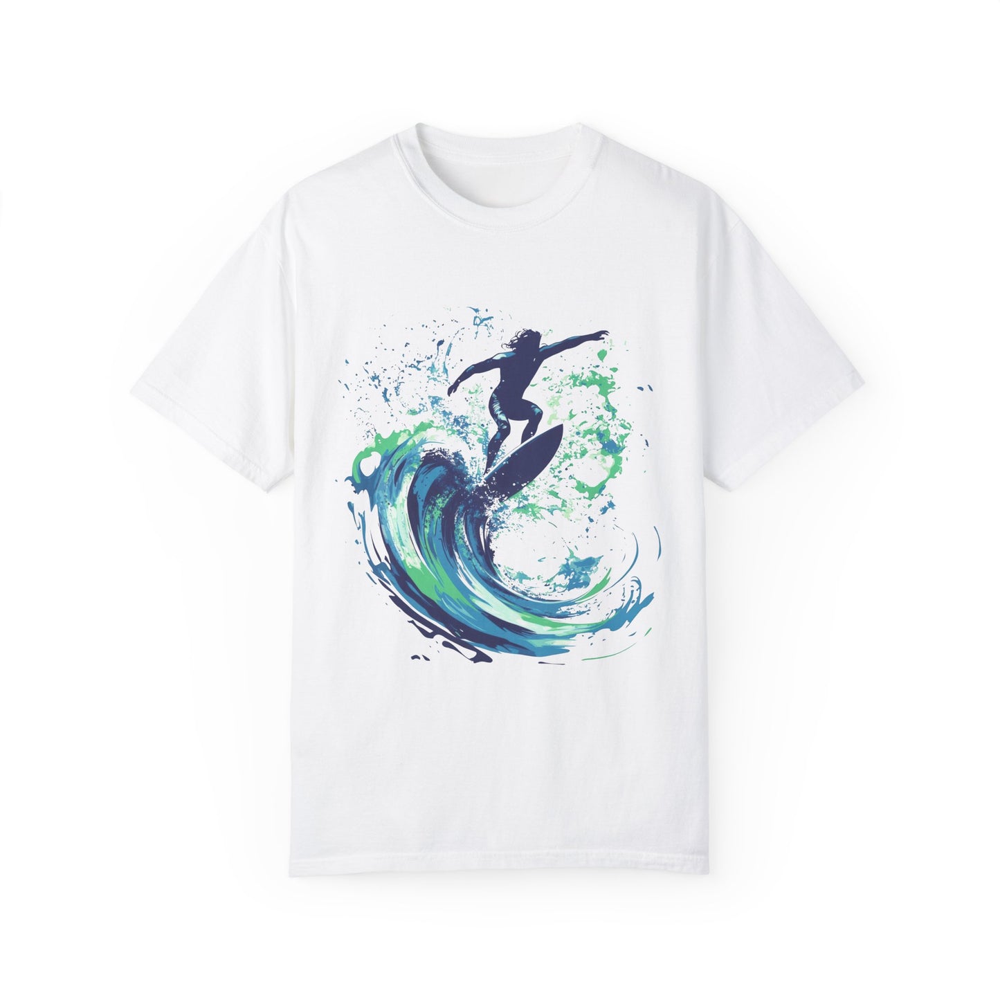 Surfer Vibes Unisex Garment-Dyed T-Shirt