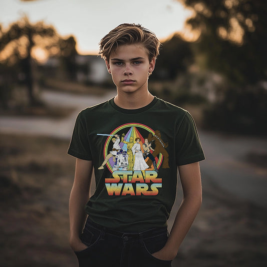 Retro Star Wars Graphic T-Shirt | Timeless Style & Comfort