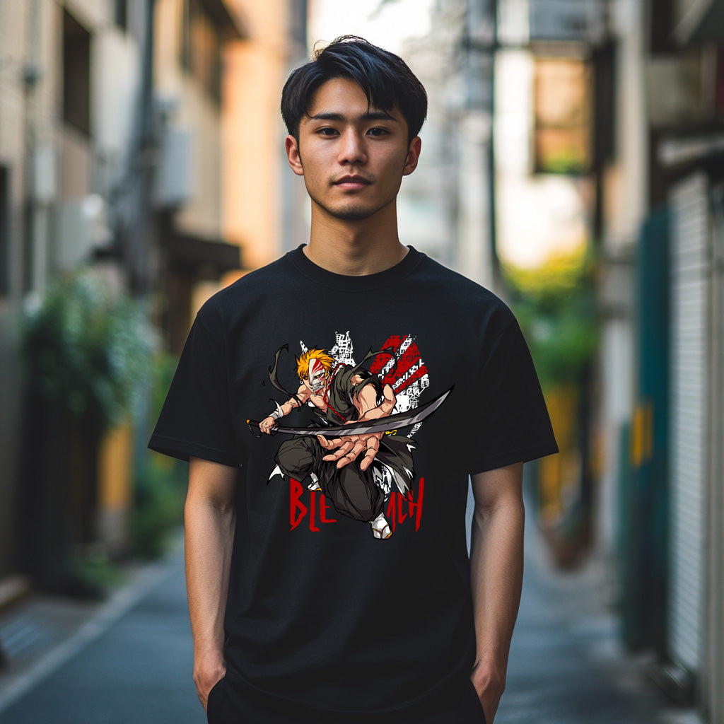 Bleach Anime Unisex Softstyle T-Shirt