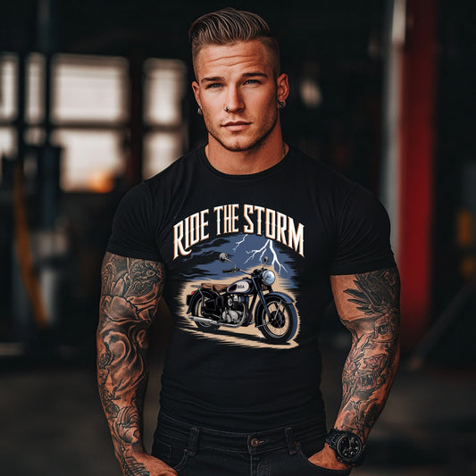 Ride the Storm Unisex Garment-Dyed T-shirt