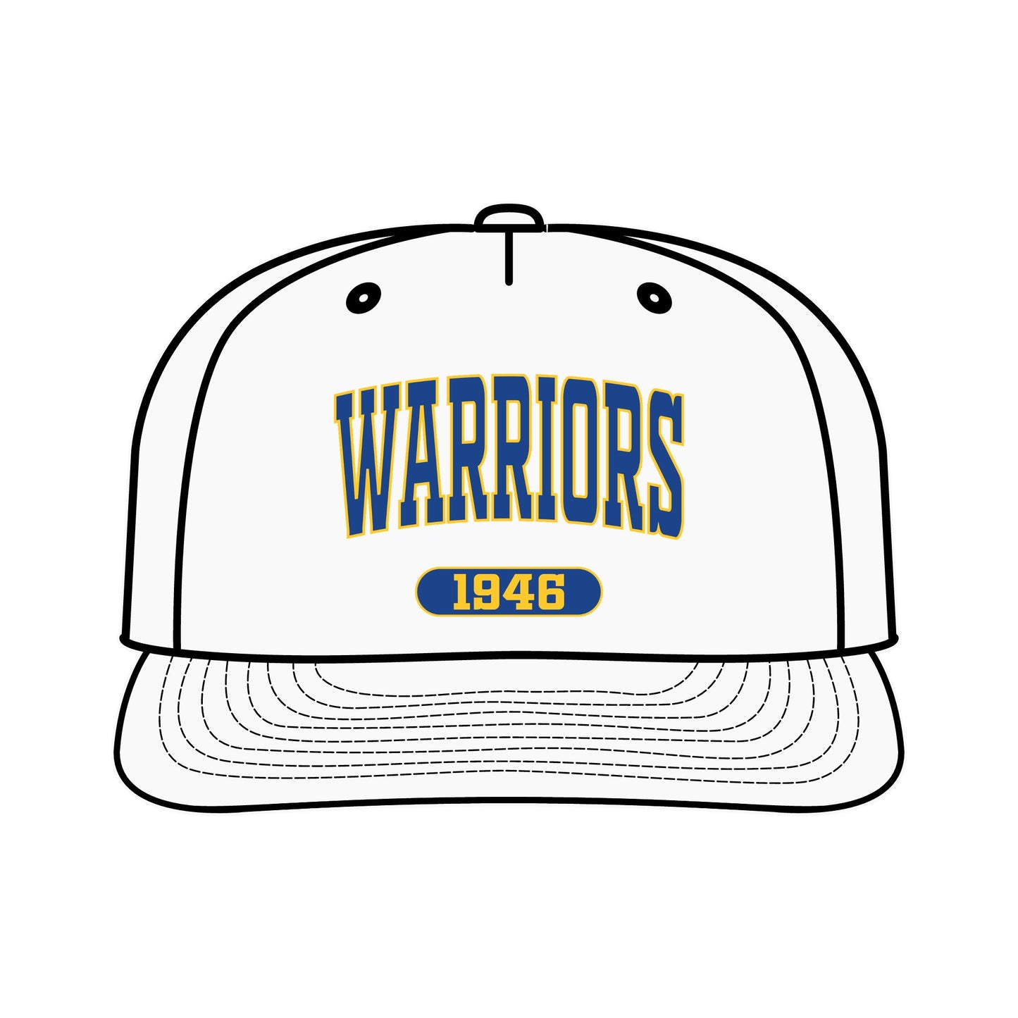 Retro Warriors 1946 | Vintage Beach Hat Surf Cap