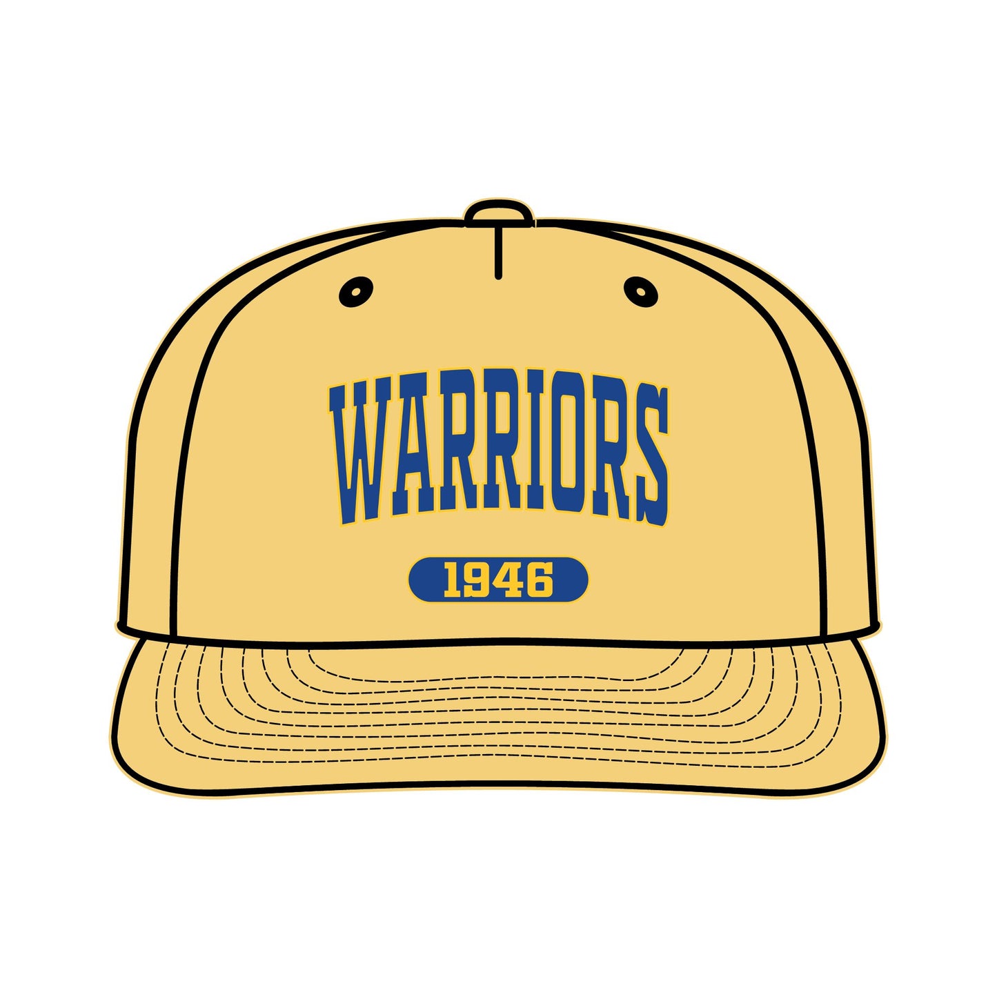 Retro Warriors 1946 | Vintage Beach Hat Surf Cap