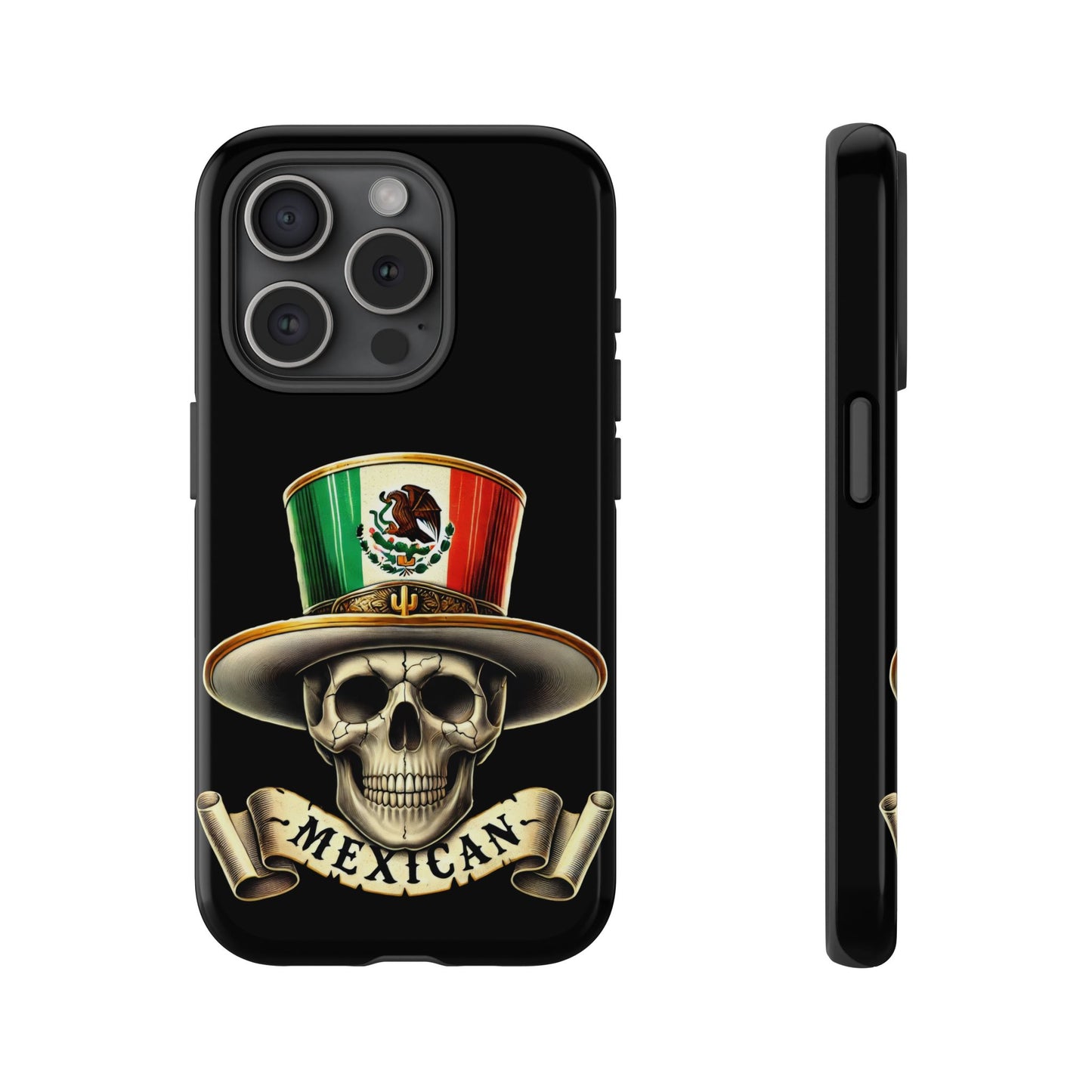 Mexican Skull & Top Hat | Tough & Stylish Phone Cases