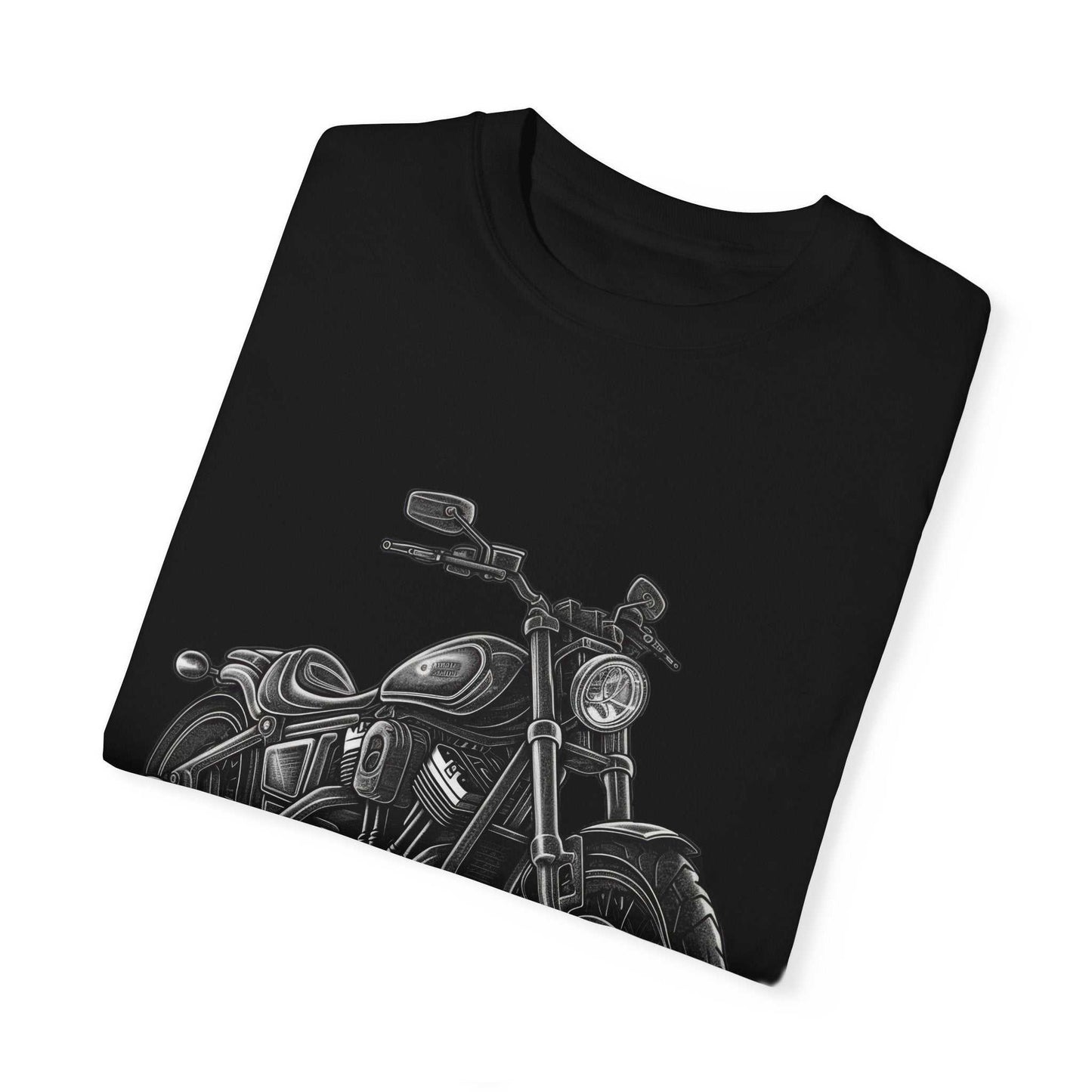 Harley Davidson Line Art Graphic T-shirt