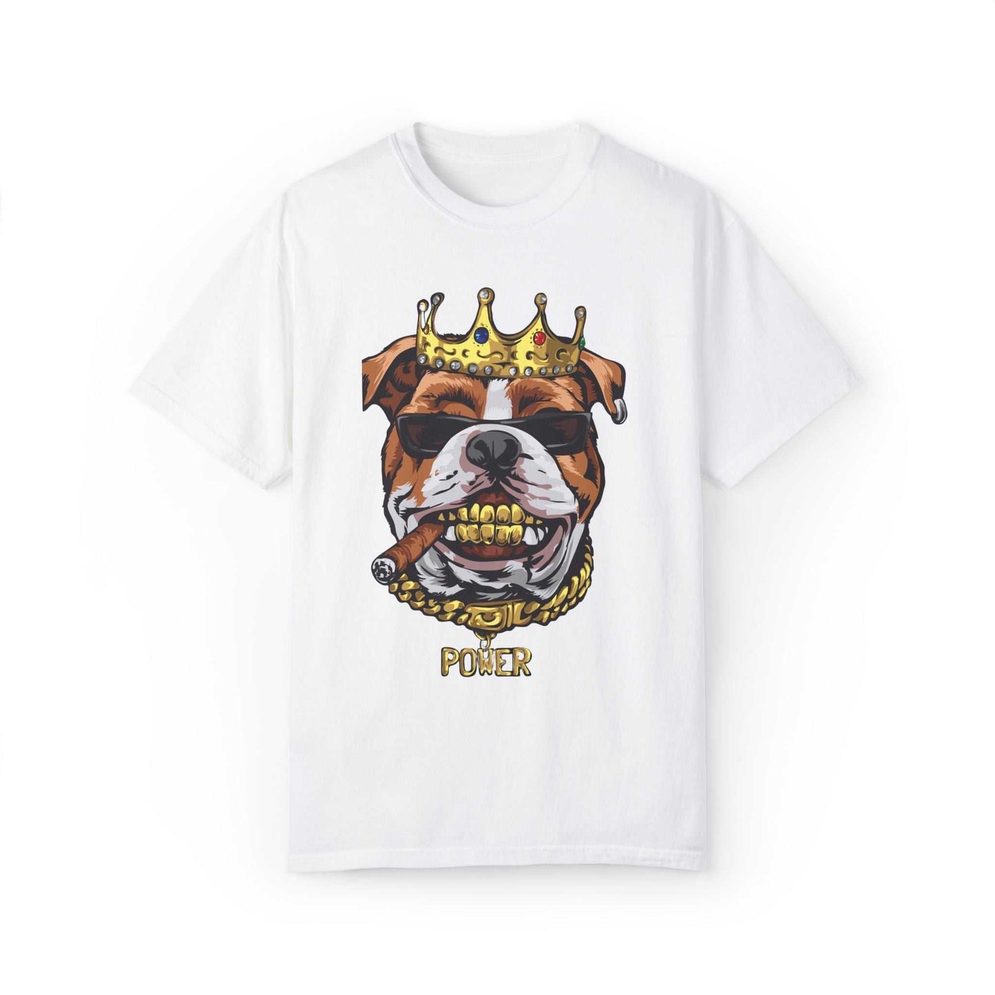 🐾 bulldog power graphic tee – unleash