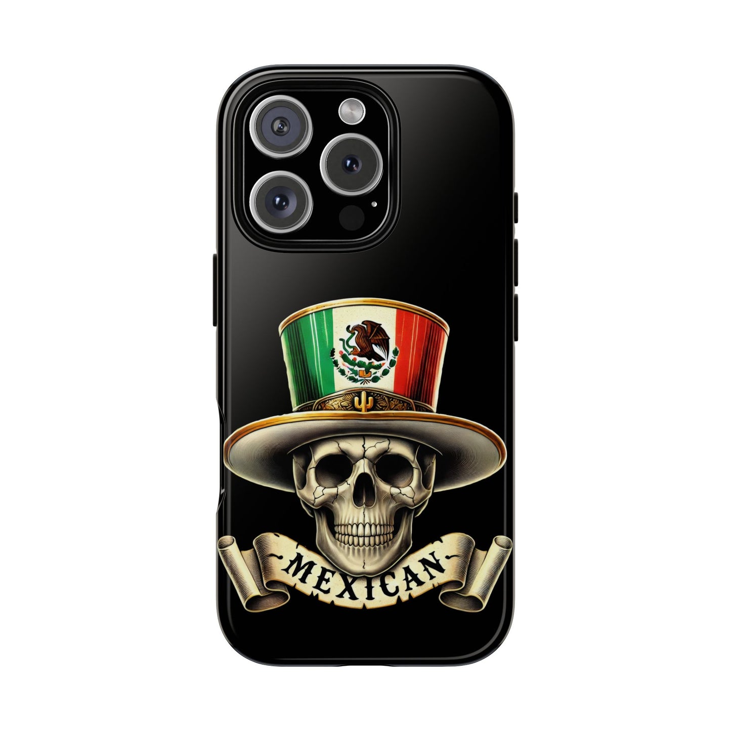 Mexican Skull & Top Hat | Tough & Stylish Phone Cases