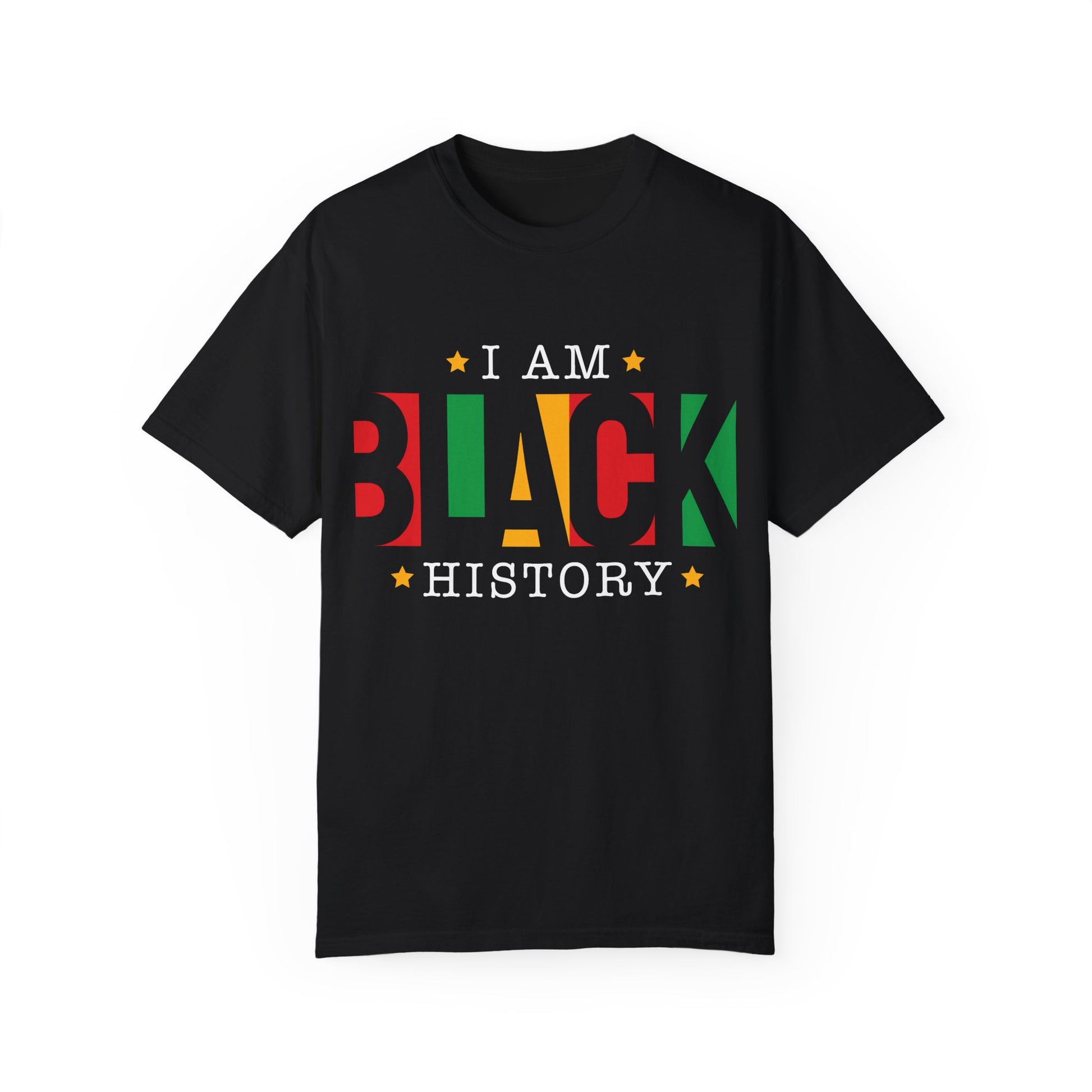 I Am Black History Black T-Shirt