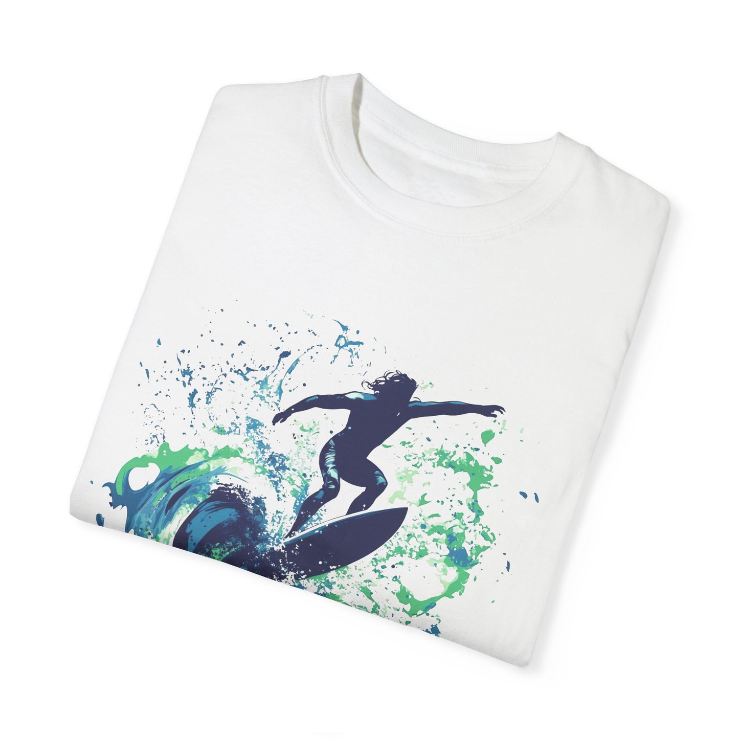 Surfer Vibes Unisex Garment-Dyed T-Shirt