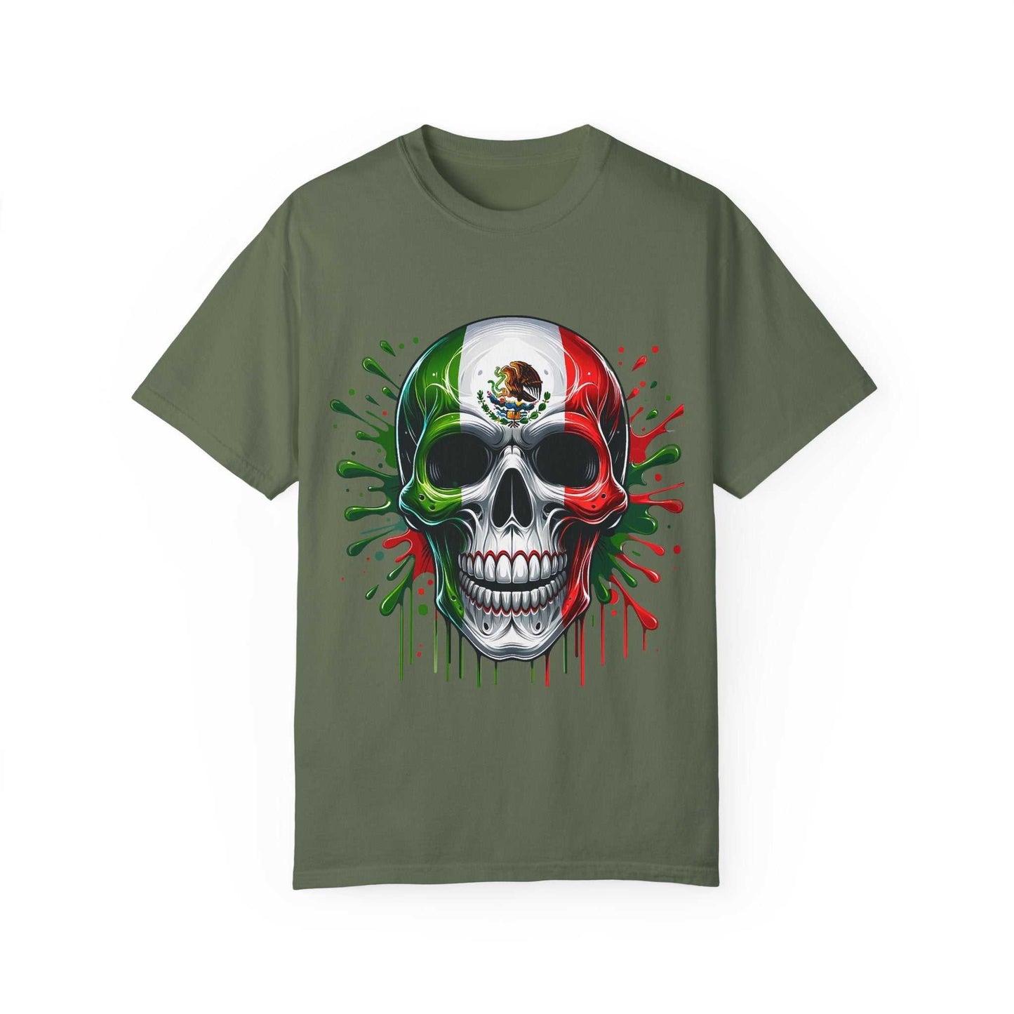 Latino Flag Skull T-Shirt