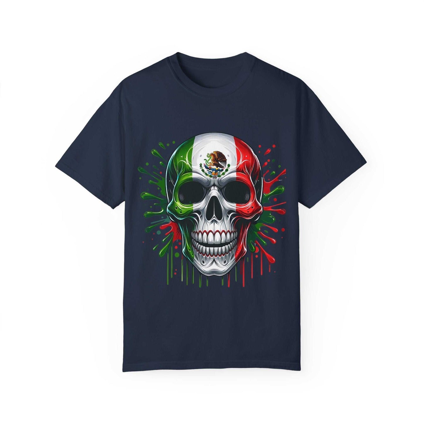 Latino Flag Skull T-Shirt