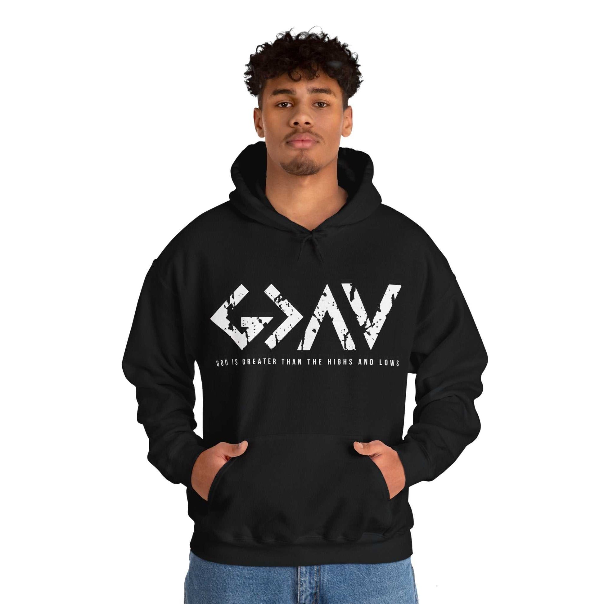 🙏 God Is Greater Than The Highs and Lows Sweatshirt 